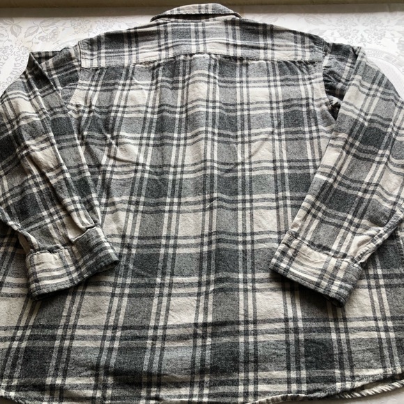 Red Head Brand Co. Grey/White Plaid Checkered Button-Up Shirt Men’s Size XL - Picture 10 of 16